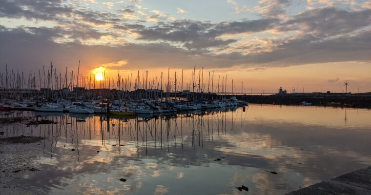 Sunset in Howth